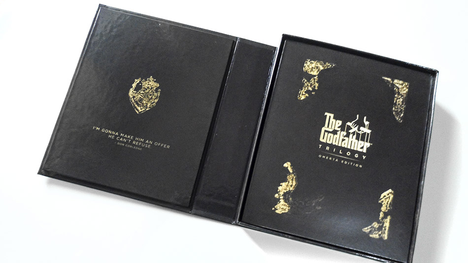 Fotografías de la Omerta Edition con la Trilogía El Padrino en Blu-ray (Italia) 8