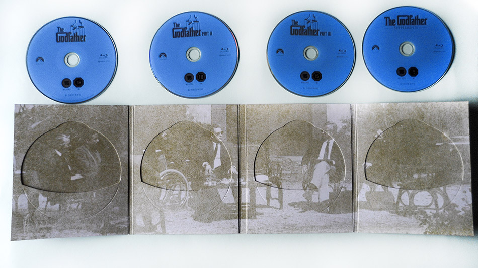 Fotografías de la Omerta Edition con la Trilogía El Padrino en Blu-ray (Italia) 10