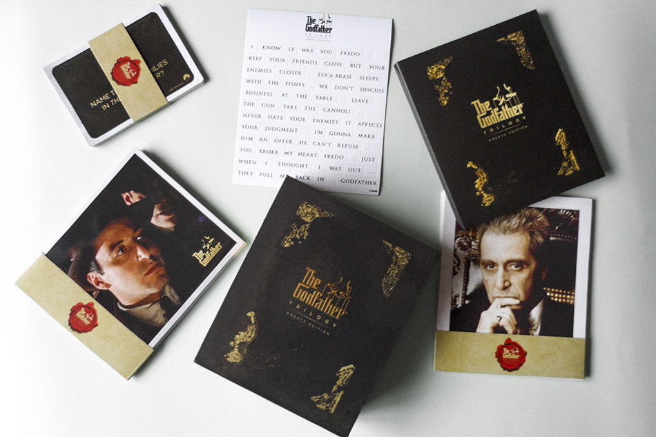 Fotografías de la Omerta Edition con la Trilogía El Padrino en Blu-ray (Italia) 19