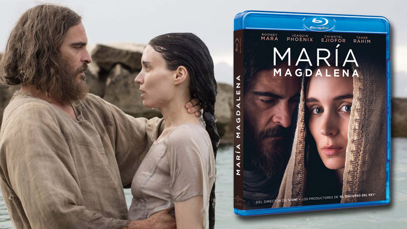 María Magdalena en Blu-ray, con Rooney Mara y Joaquin Phoenix