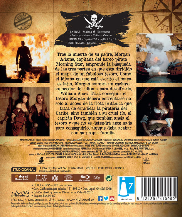 Más información sobre el Blu-ray de La Isla de las Cabezas Cortadas [actualizado]