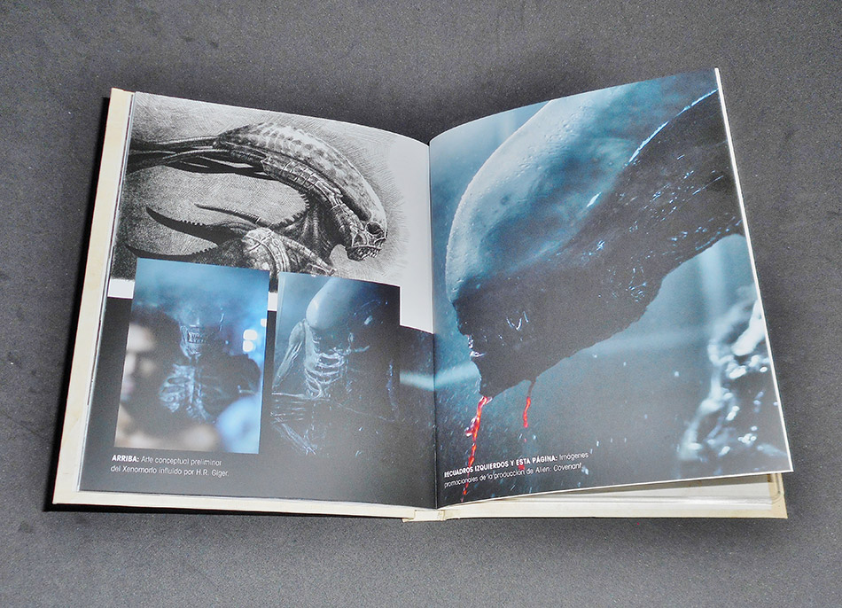 Fotografías del Digibook de Alien: Covenant en Blu-ray 8