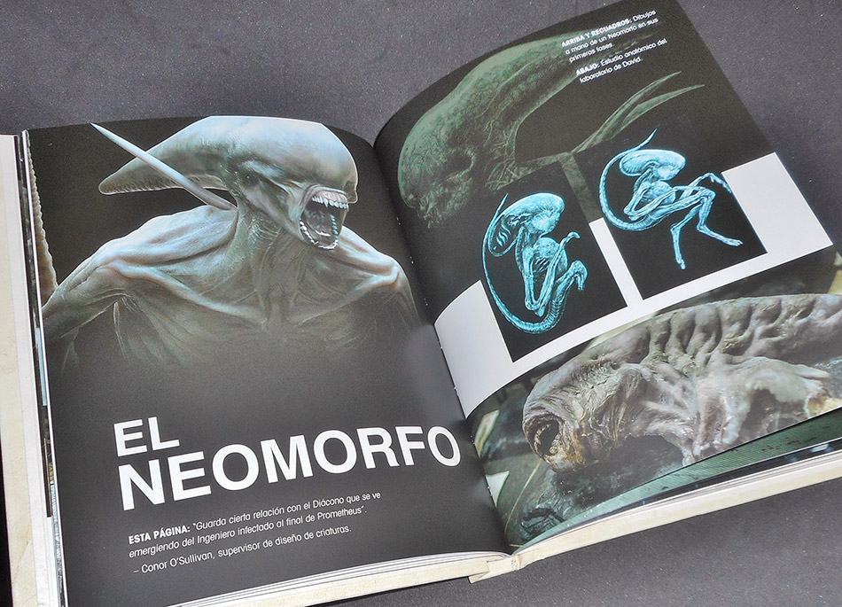 Fotografías del Digibook de Alien: Covenant en Blu-ray 13