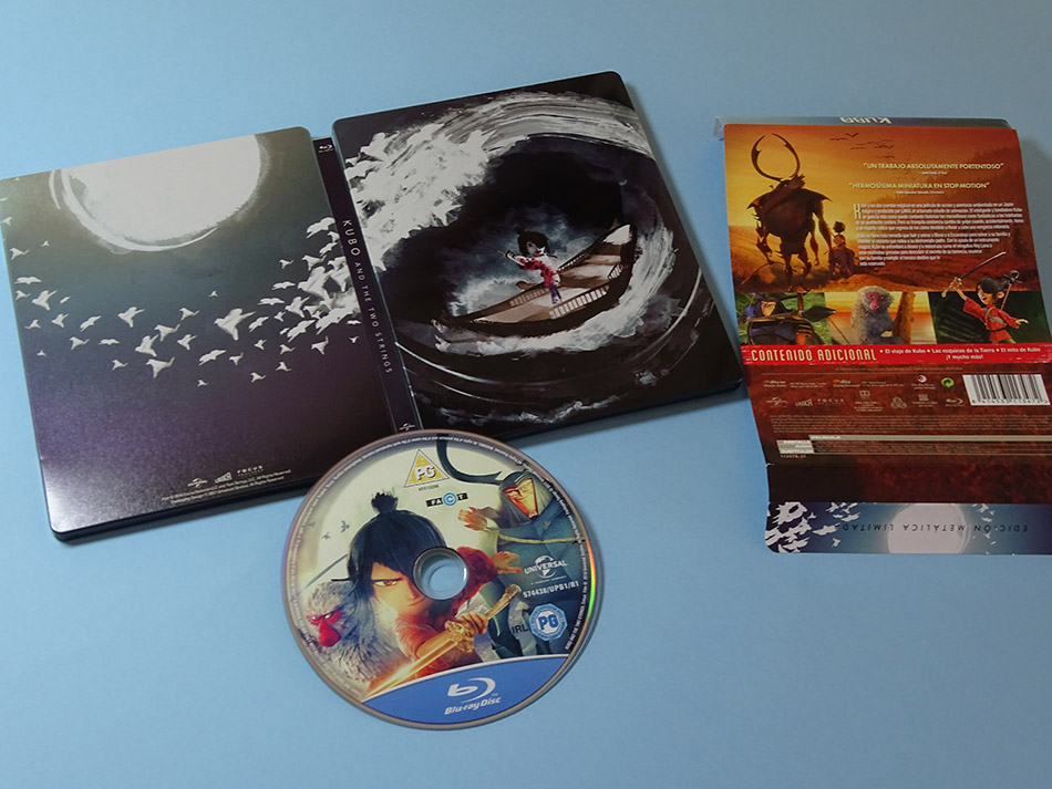 Fotografías del Steelbook de Kubo y las Dos Cuerdas Mágicas en Blu-ray 15