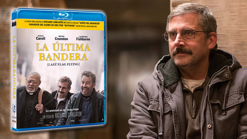 La Última Bandera en Blu-ray, dirigida por Richard Linklater