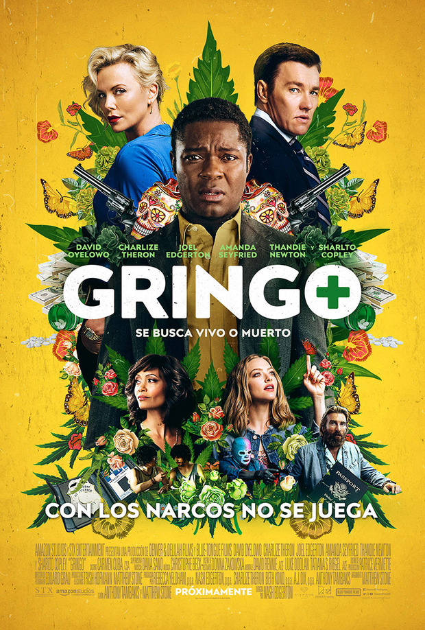 Anuncio oficial del Blu-ray de Gringo. Se Busca Vivo o Muerto 1