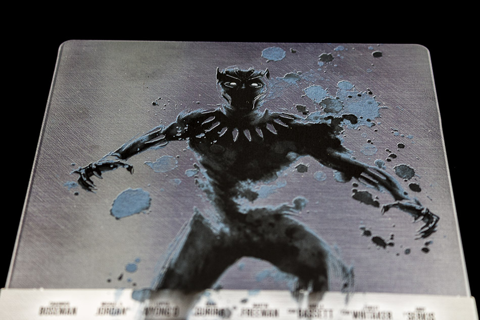 Fotografías del Steelbook de Black Panther en Blu-ray 3D y 2D 5