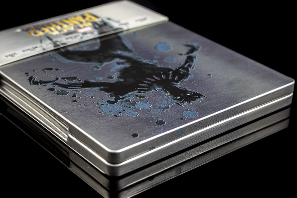 Fotografías del Steelbook de Black Panther en Blu-ray 3D y 2D 6