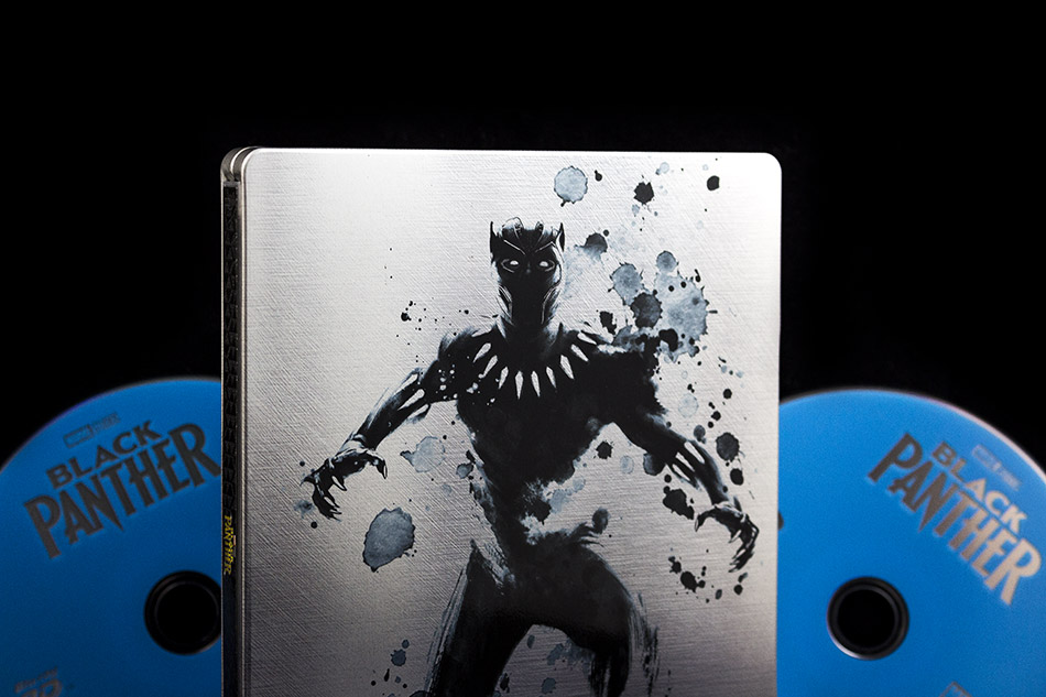 Fotografías del Steelbook de Black Panther en Blu-ray 3D y 2D 18