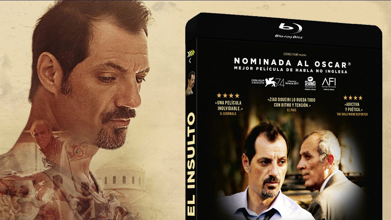 El Insulto en Blu-ray, nominada al Oscar a Mejor película de habla no inglesa