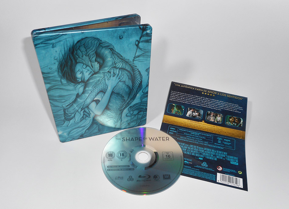 Fotografías del Steelbook de La Forma del Agua en Blu-ray 13