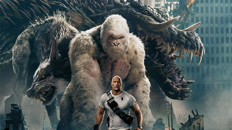 Primeros detalles de Proyecto Rampage en Blu-ray, 3D y 4K