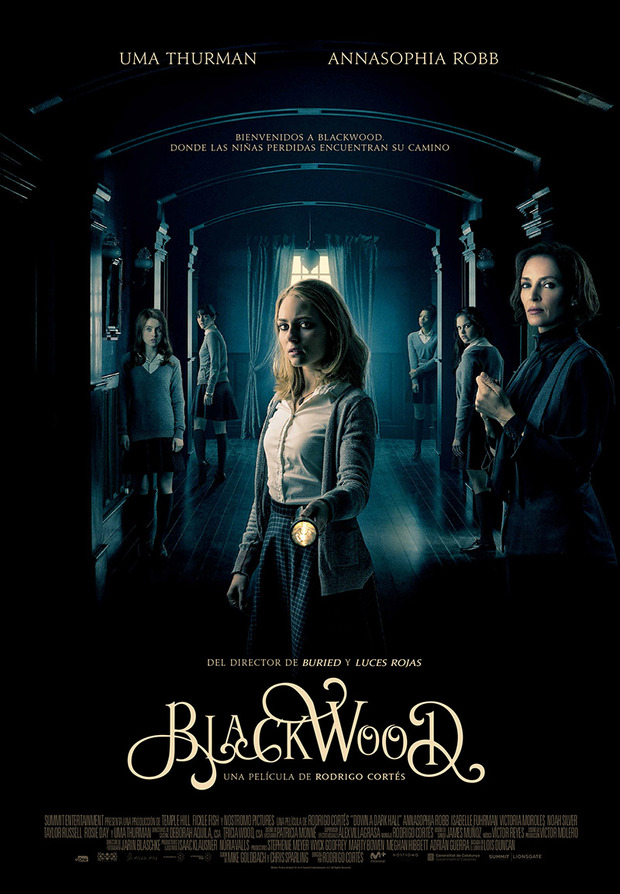 Cartel español de Blackwood, dirigida por Rodrigo Cortés 2