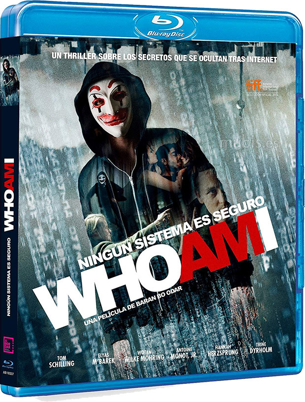 Carátula completa del Blu-ray de Who am I: Ningún Sistema es Seguro 1