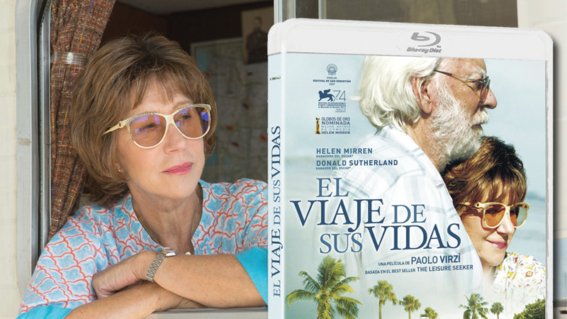 El Viaje de sus Vidas en Blu-ray, con Helen Mirren y Donald Sutherland