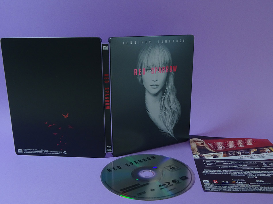 Fotografías del Steelbook de Gorrión Rojo en Blu-ray 16