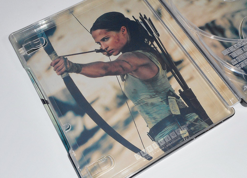 Fotografías del Steelbook de Tomb Raider en Blu-ray 3D y 2D 13