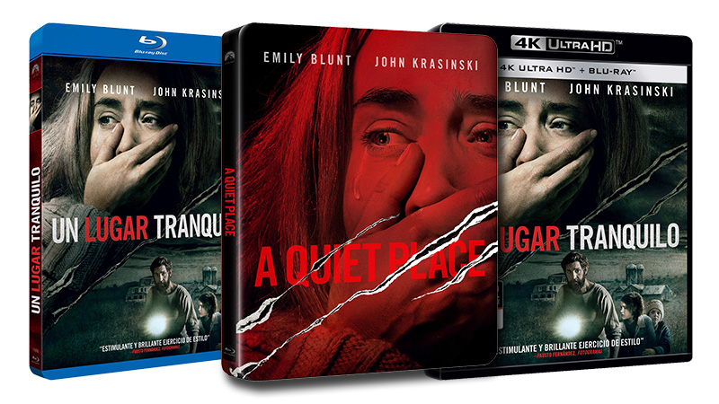Todos los detalles de Un Lugar Tranquilo en Blu-ray, Steelbook y 4K