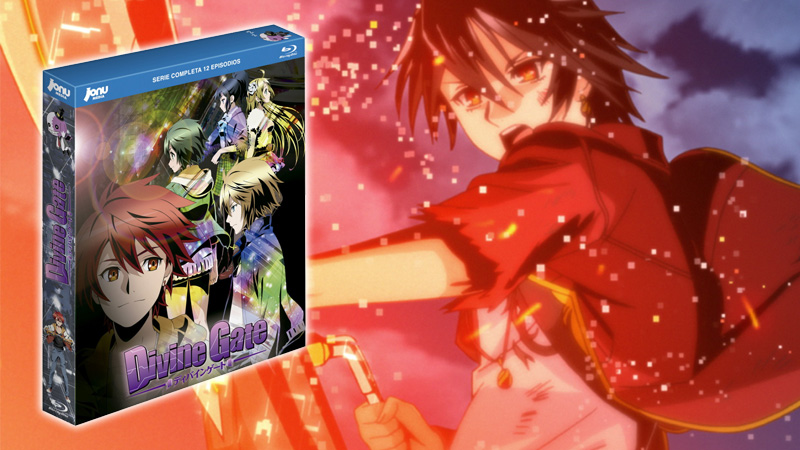 Diseño y extras de Divine Gate - Serie Completa en Blu-ray