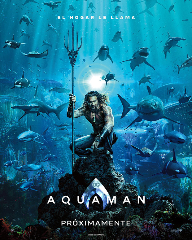 Póster de Aquaman y fecha para el primer tráiler