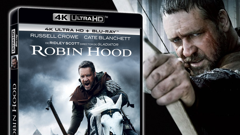 El Robin Hood de Ridley Scott y Russell Crowe da el salto al 4K