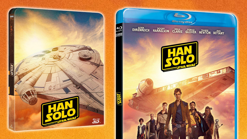 Más detalles de Han Solo: Una Historia de Star Wars en Blu-ray, 3D y Steelbook