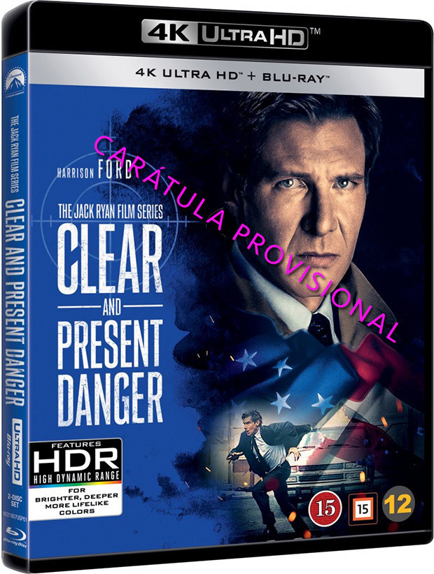 Peligro Inminente Ultra HD Blu-ray 3