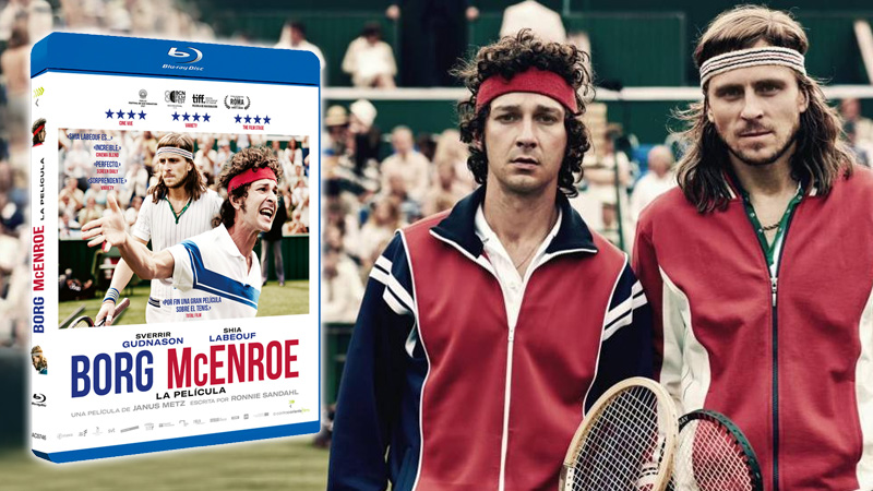Todos los detalles del Blu-ray de la película Borg McEnroe