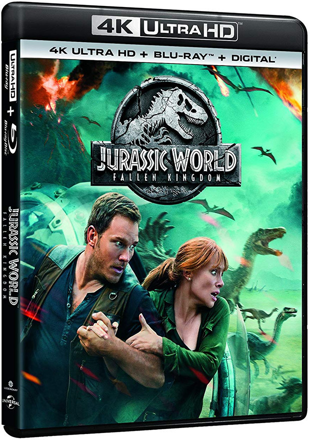 Jurassic World: El Reino Caído Ultra HD Blu-ray 2