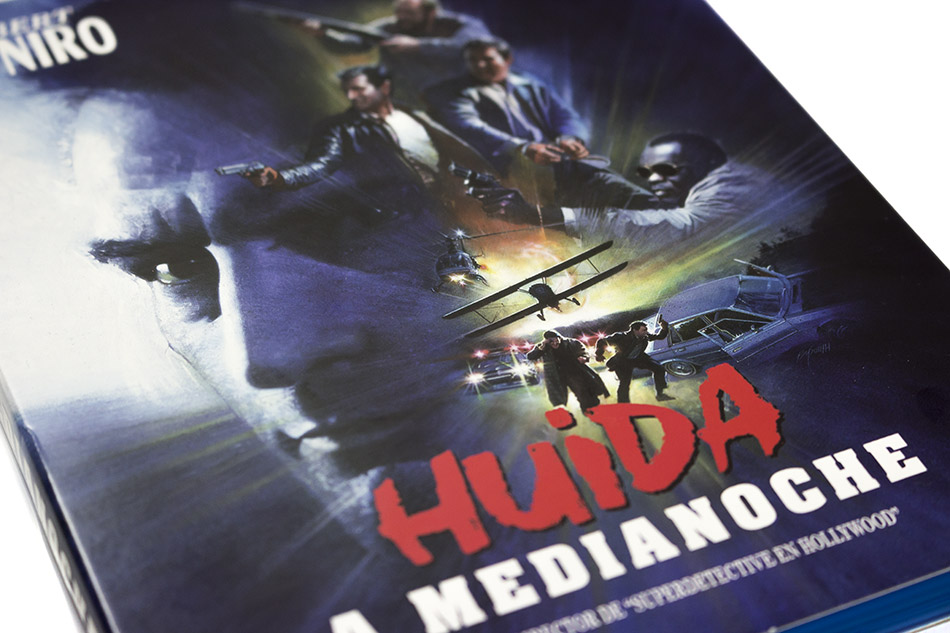 Fotografías del Blu-ray con funda y libreto de Huida a Medianoche 6