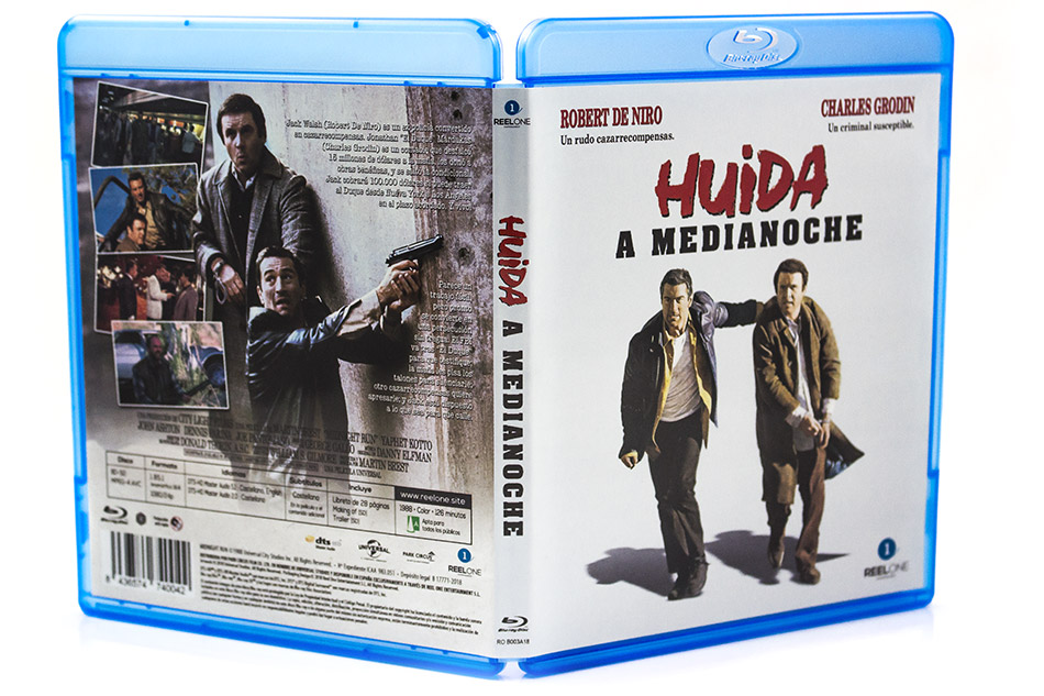 Fotografías del Blu-ray con funda y libreto de Huida a Medianoche 11