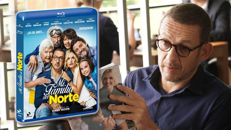 Carátula y contenidos de la comedia francesa Mi Familia del Norte en Blu-ray