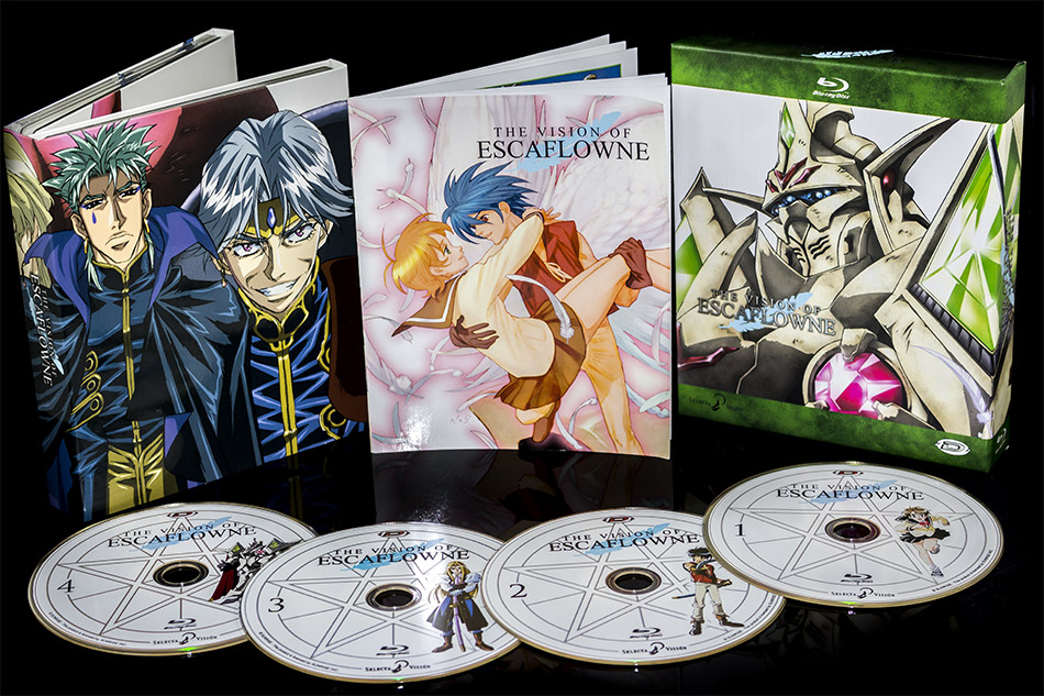 Fotografías de la edición coleccionista de La Visión de Escaflowne en Blu-ray 26