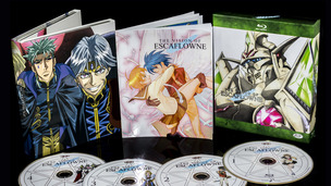 Fotografías de la edición coleccionista de La Visión de Escaflowne en Blu-ray