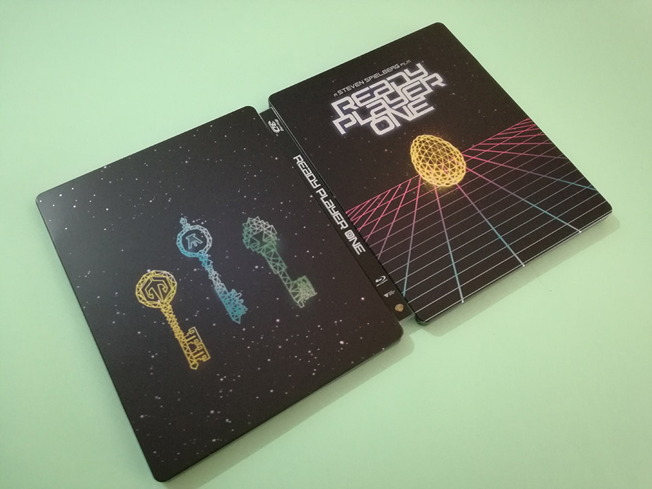 Fotografías del Steelbook de Ready Player One en Blu-ray 3D y 2D 16