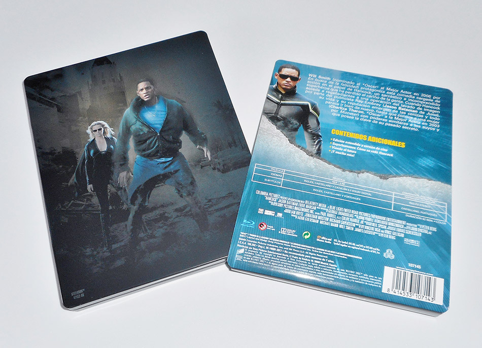 Fotografías del Steelbook de Hancock en Blu-ray 6