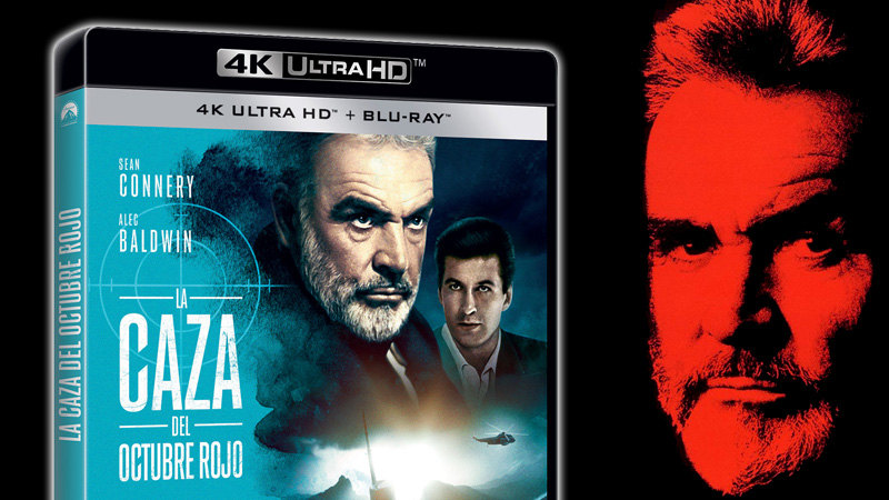 La Caza del Octubre Rojo de John McTiernan en UHD 4K