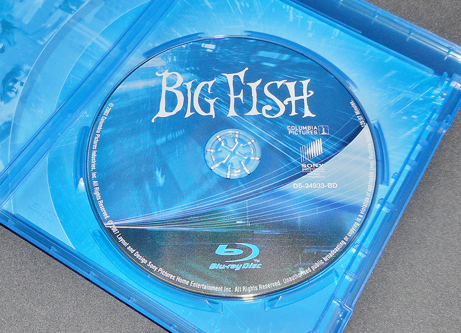 Fotografías de la edición con libreta Moleskine de Big Fish en Blu-ray 16