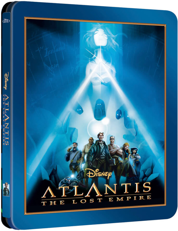 Steelbook de Atlantis: El Imperio Perdido en Blu-ray exclusivo de Zavvi 1