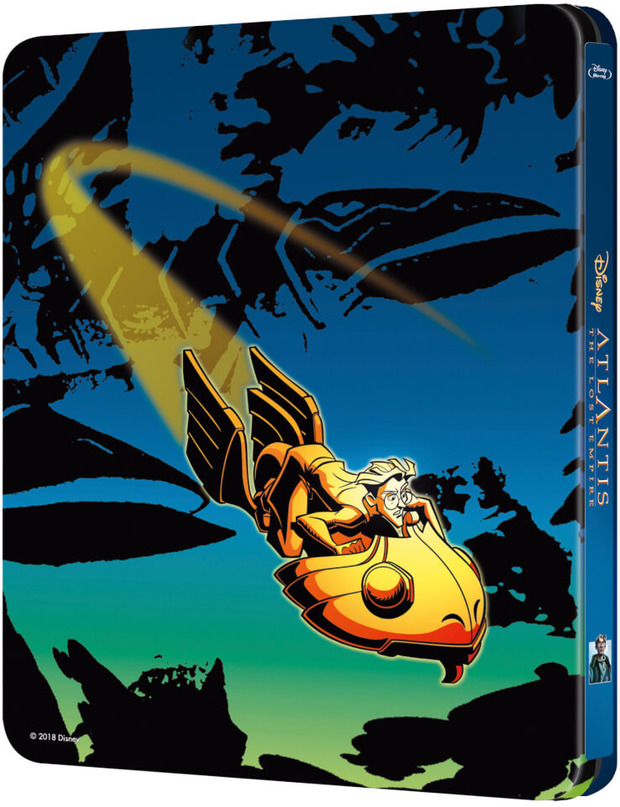 Steelbook de Atlantis: El Imperio Perdido en Blu-ray exclusivo de Zavvi 2