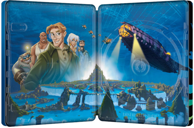 Steelbook de Atlantis: El Imperio Perdido en Blu-ray exclusivo de Zavvi 3