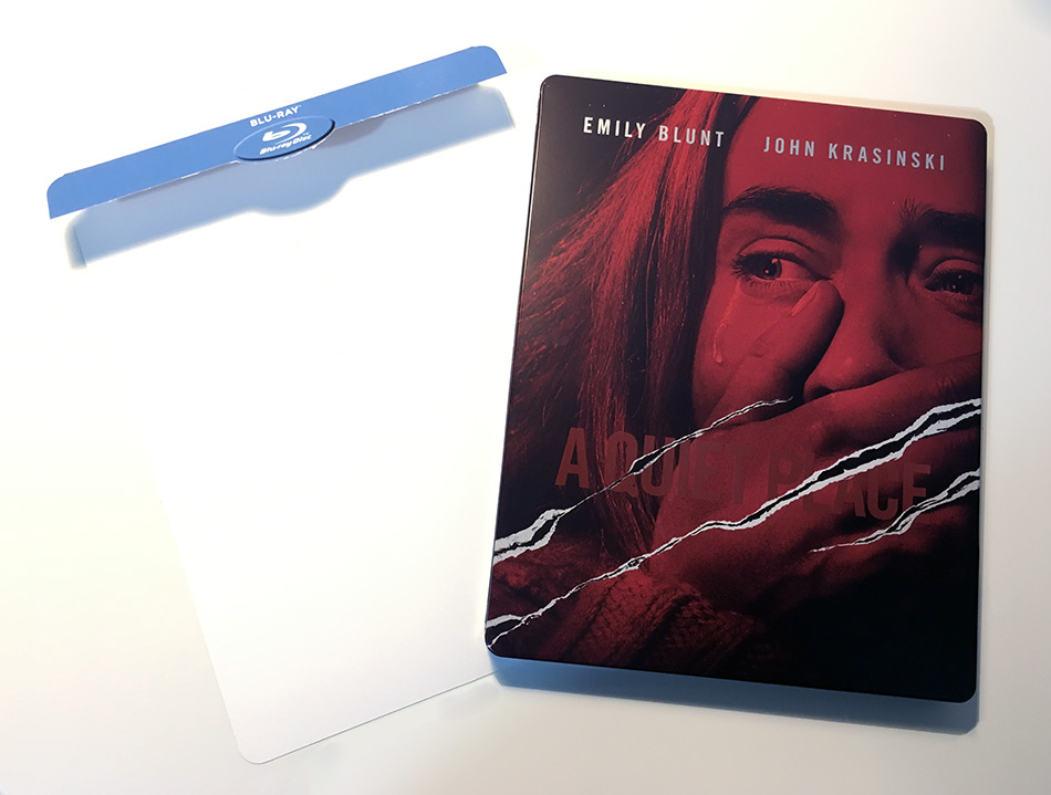 Fotografías del Steelbook de Un Lugar Tranquilo en Blu-ray (Portugal) 5