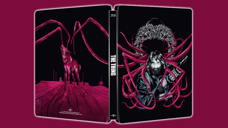Steelbook de "La Cosa" de Carpenter en Blu-ray exclusivo de Zavvi