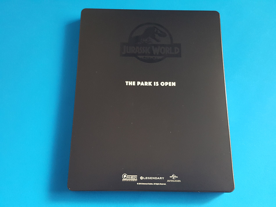 Fotografías del Steelbook de Jurassic World en Blu-ray (Italia) 14