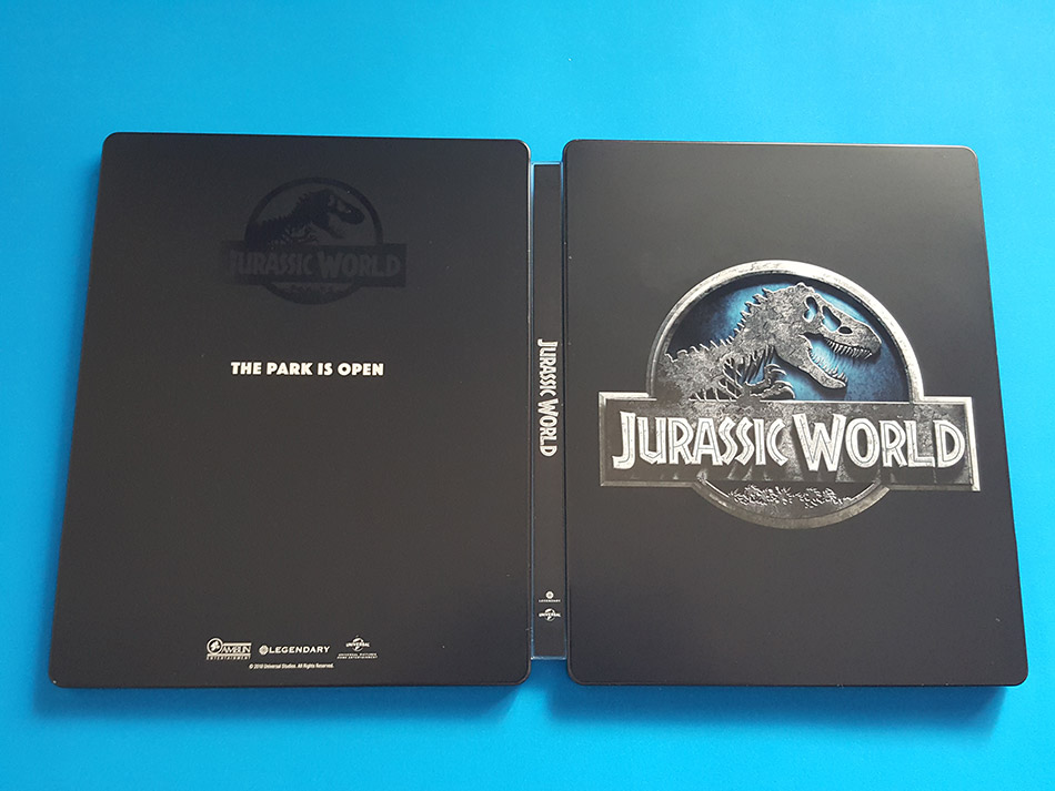 Fotografías del Steelbook de Jurassic World en Blu-ray (Italia) 17