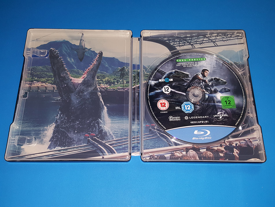 Fotografías del Steelbook de Jurassic World en Blu-ray (Italia) 18
