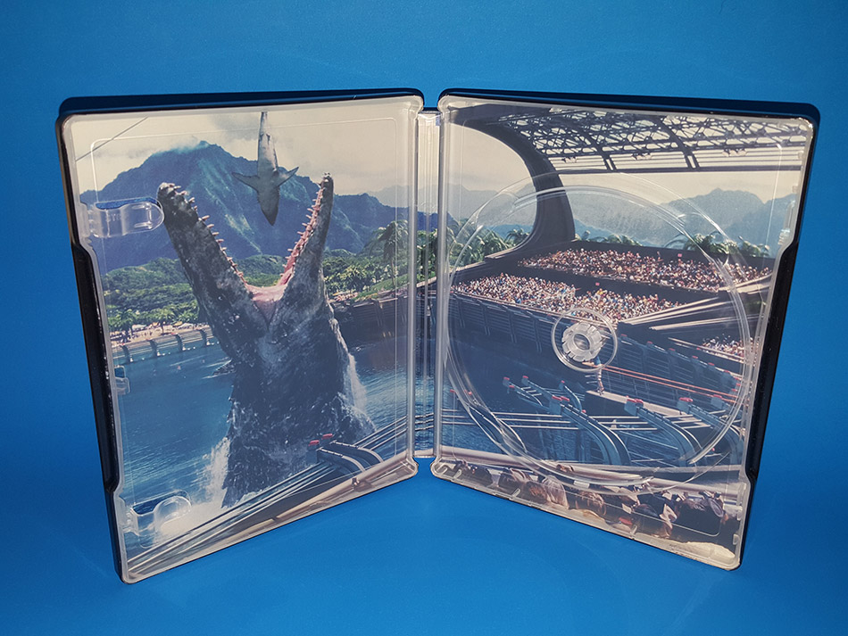 Fotografías del Steelbook de Jurassic World en Blu-ray (Italia) 24