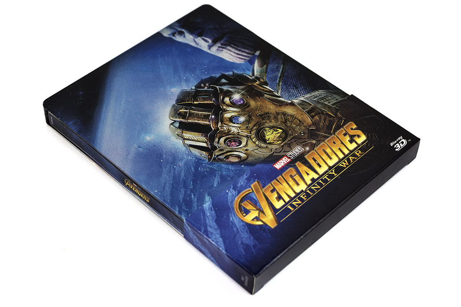 Fotografías del Steelbook de Vengadores: Infinity War en Blu-ray 3D y 2D 2
