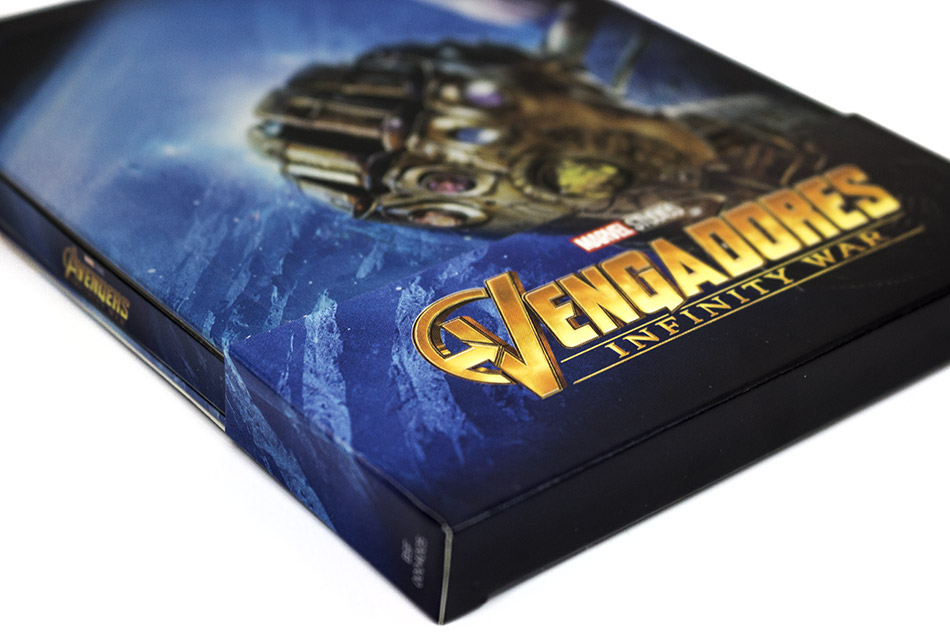 Fotografías del Steelbook de Vengadores: Infinity War en Blu-ray 3D y 2D 3