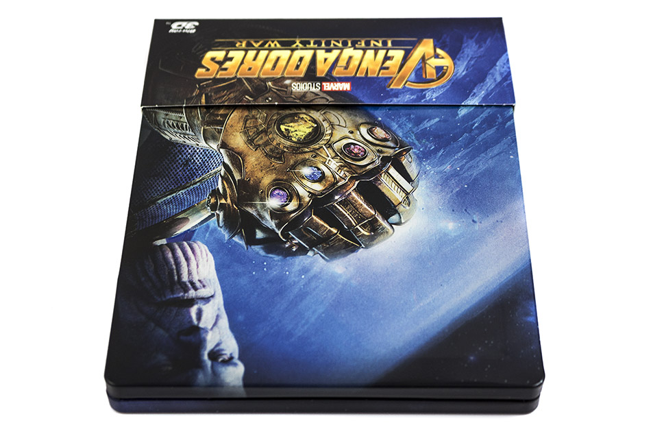 Fotografías del Steelbook de Vengadores: Infinity War en Blu-ray 3D y 2D 7